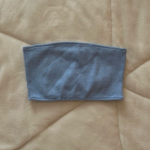 Bershka Cami and Cardigan Set in Baby Blue - Picture 4 of 5